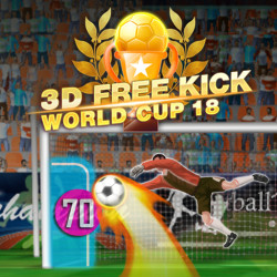 Play 3D Free Kick World Cup 18 now!