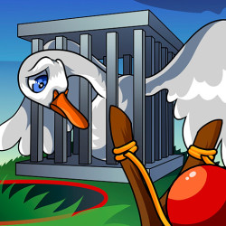 Play Cage Busters: Slingshot Heroes now!