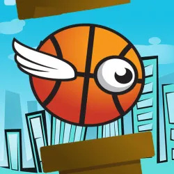 PLay Crazy Flying Basketball now!
