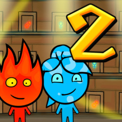 Play Fireboy And Watergirl 2: Light Temple now!