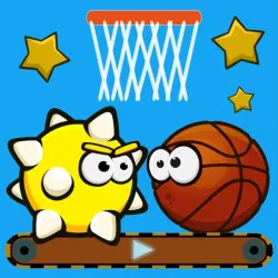 PLay Orange Ball: BasketGo Puzzle now!