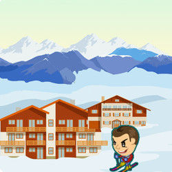 Play ZigZag Snow Ski now!