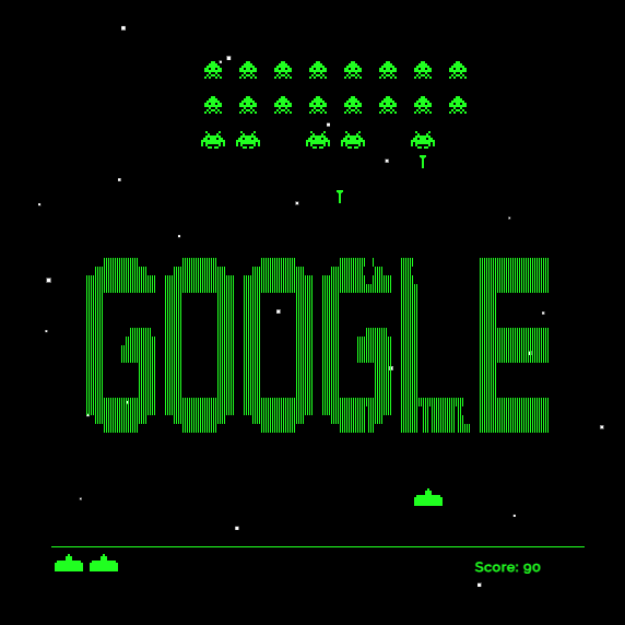 Google Space Invaders